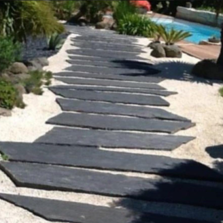 Plaques irrégulières